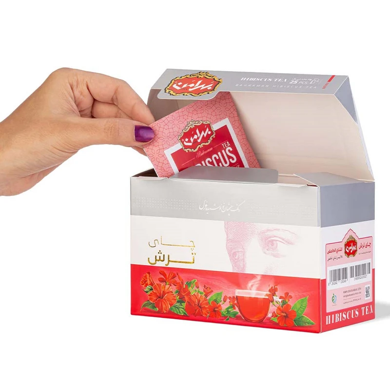 چای ترش بهرامن بسته 25 عددی